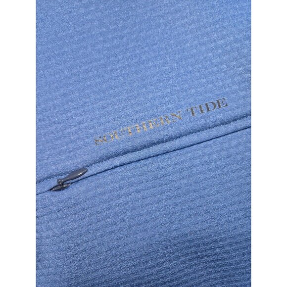 Southern Tide Mens Medium Blue Quarter-Zip Jacket‎ Medium - Picture 6 of 7